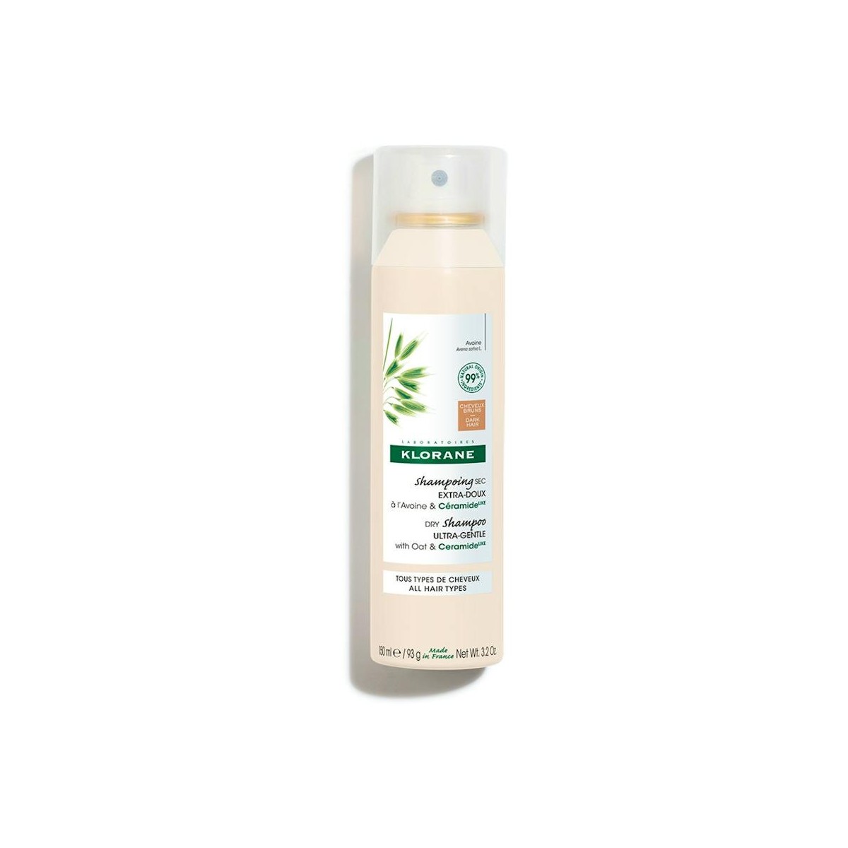 Klorane Champu Seco Leche Avena 150 Ml