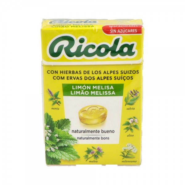 Ricola Caram S/A Limon Melisa 50 G