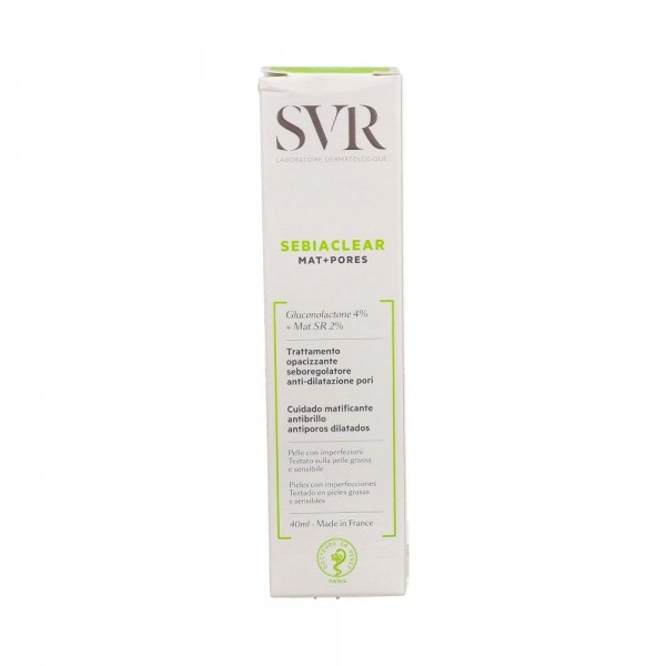 Sebiaclear Crema Mat+ Pores 40 Ml