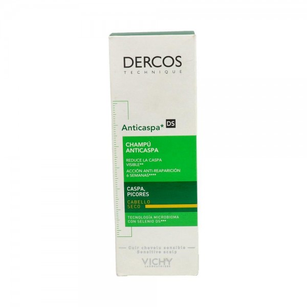 DERCOS CHAMPU ANTICASPA SECA 200 ML