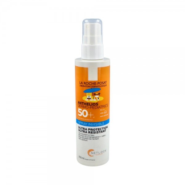 ANTHELIOS SPRAY INVISIBLE DERMOPEDIATRICS SPF50+ 200 ML