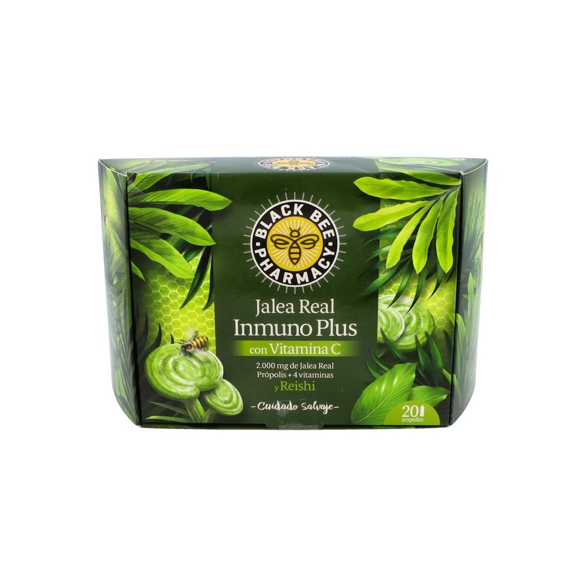 BLACK BEE INMUNO + REISI ESTUCHE 20 VIAL