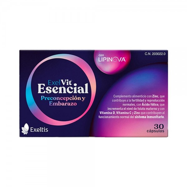 EXELVIT ESENCIAL 30 CAPS